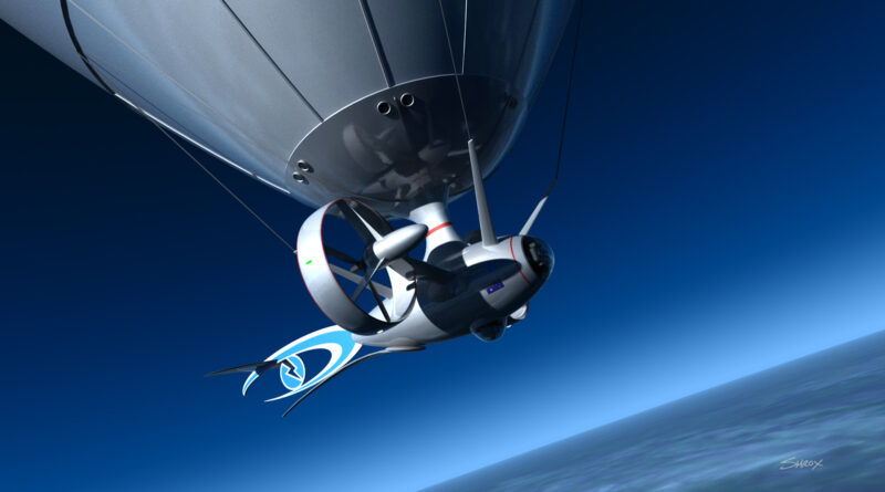 StratoDrone Pod with Logo